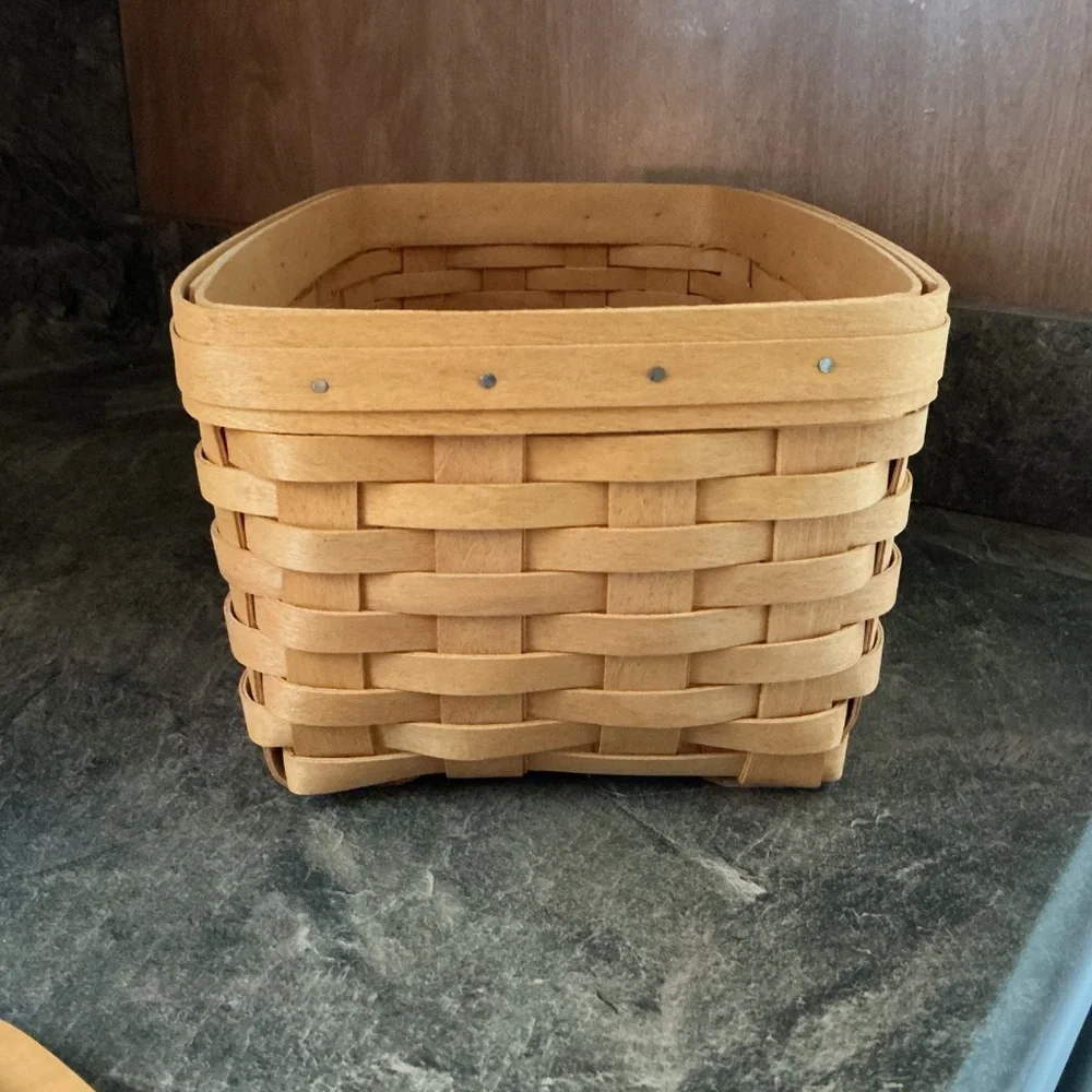 Longaberger Long Tissue Basket Set - Picture 8 of 13